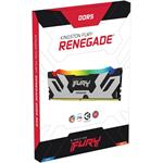 Kingston FURY Renegade Silver RGB, 24GB, 6400MHz, DDR5