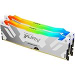 Kingston FURY Renegade White RGB, 2x16 GB, 6000MHz, DDR5