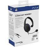 Kingston HyperX Cloud Chat, slúchadlá pre PS4, čierne