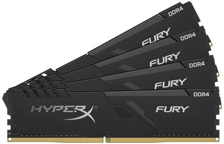 Kingston HyperX FURY, 64GB (4x16 GB), 2666 MHz, DDR4