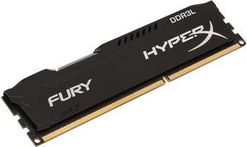 Kingston HyperX FURY Black, DDR3L, 4GB, 1866Mhz, CL11