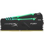 Kingston HyperX Fury, DDR4, DIMM, 3466 MHz, 16 GB (2x 8 GB kit), CL16, Intel XMP, RGB, čierna