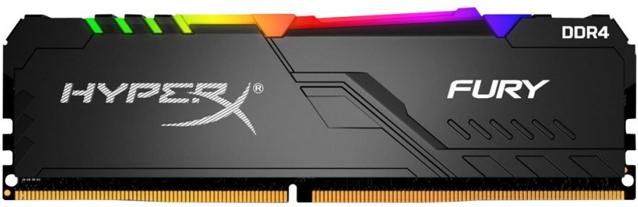 Kingston HyperX FURY RGB, 16GB, 2400 MHz, DDR4