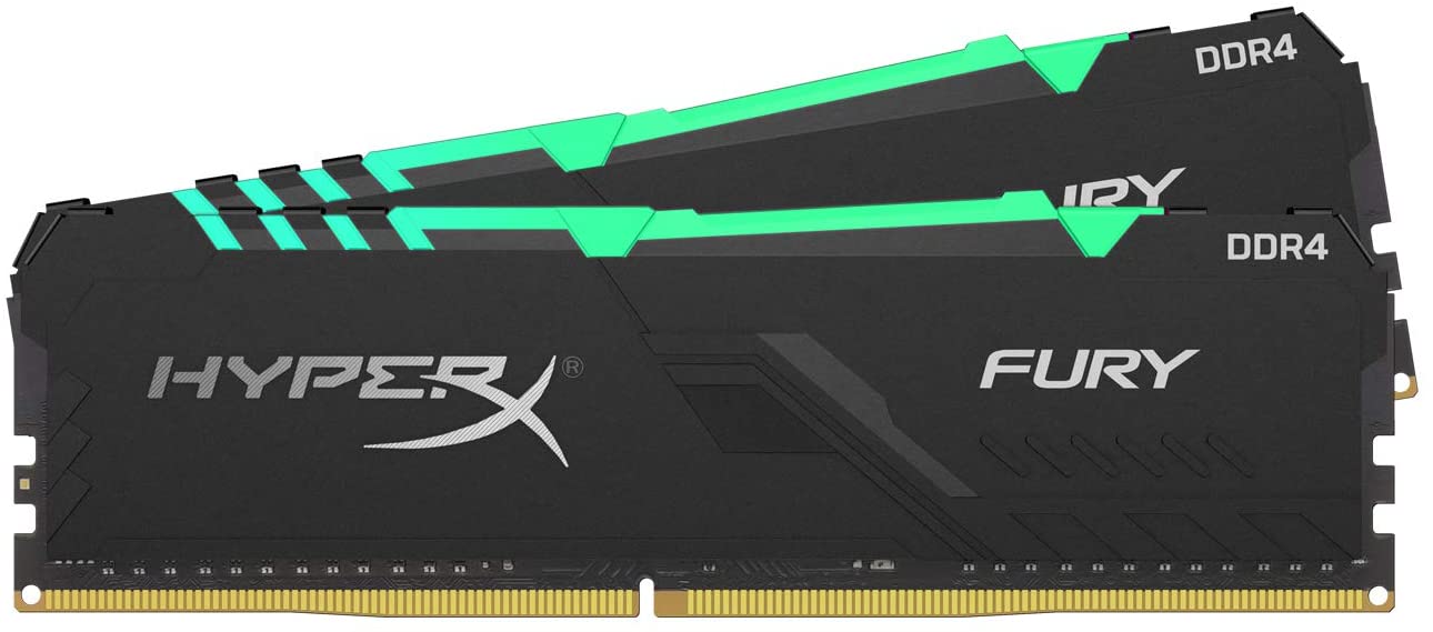 Kingston HyperX Fury RGB, 32GB, 3600MHz, DDR4