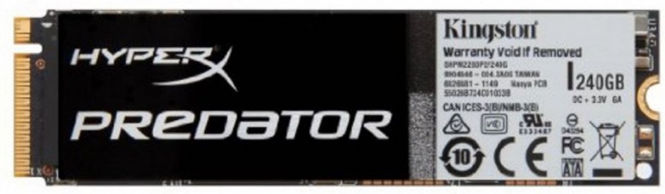 Kingston hyperx predator ssd обзор