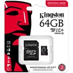 Kingston Industrial 64GB + adaptér