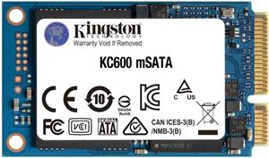 Kingston KC600, mSATA, 256 GB