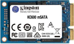 Kingston KC600, mSATA SSD, 1024 GB