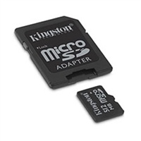 Kingston Micro SD 2GB + adapter
