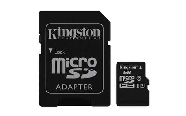 Kingston microSDXC 256GB + adaptér