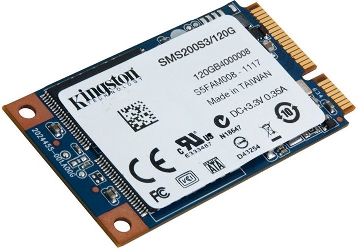 Kingston SSDNow mS200, mSATA SSD, 120GB