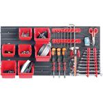 Kistenberg ORDERLINE, závesný systém s príslušenstvom a zásobníkmi