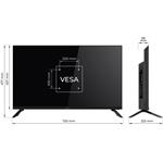 KIVI 32H730QB, 32" (81cm), HD LED TV, AndroidTV 11, čierny