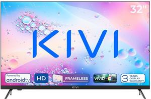 KIVI 32H760QB, 32" (81cm), HD LED TV, AndroidTV 11, čierny