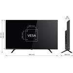 KIVI 40F730QB, 40" (100cm), HD LED TV, AndroidTV 11, čierny