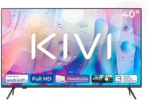 KIVI 40F760QB, 40" (100cm), HD LED TV, AndroidTV 11, čierny