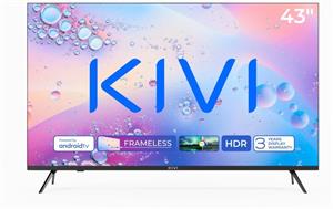 KIVI 43U760QB, 43" (108cm), UHD LED TV, AndroidTV 11, čierny