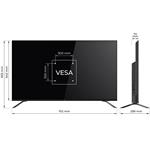 KIVI 50U730QB, 50" (127cm), HD LED TV, AndroidTV 11, čierny