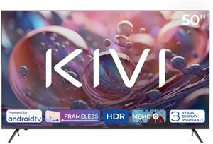 KIVI 50U760QB, 50" (127cm), HD LED TV, AndroidTV 11, čierny