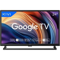 KIVI TV 24H710QB, 24" HD, OPTIMA L5 HDR, SMART GOOGLE TV, Vyrobene v CZ, Cierna