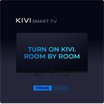 KIVI TV 32F720QB, Prime E5 QLED, 32", FHD, SMART, Google TV, 2025, čierna