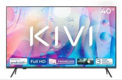 KIVI TV 40F760QB, 40" (100cm), HD LED TV, AndroidTV 11, Black, 1920x1080, 60 Hz,2x8W, 33 kWh/1000h ,HDMI ports 2