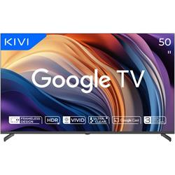KIVI TV 50U710QB, 50" UHD,OPTIMA L5 HDR, SMART GOOGLE TV, Vyrobene v CZ, Cierna