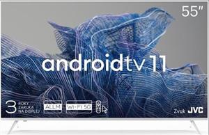 KIVI TV 55U750NW, 55" (140 cm), 4K UHD LED TV, Google Android TV 9, HDR10, DVB-T2, DVB-C, WI-FI, Google Voice Search