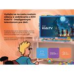 KIVI TV pre deti, 32" (81cm), FHD, Android TV 11, 1920x1080, ochranné sklo, (vystavené na predajni)