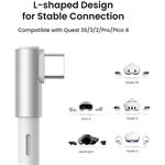 Kiwi design 5M Link Cable, nabíjací kábel, biely