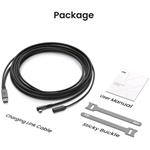 Kiwi design 5M Link Cable, nabíjací kábel, čierny