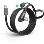 Kiwi design 5M Link Cable, nabíjací kábel, čierny