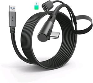 Kiwi design 5M Link Cable, nabíjací kábel, čierny