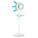 Klarstein Airflex 360°, biely, stojaci ventilátor, biely