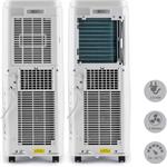 Klarstein New Breeze 9, klimatizácia, biela