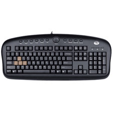 Klávesnica A4 Tech Game master keyboard KB-28G PS/2