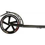 Koloběžka Authentic sports skládací (černá/červená/žlutá ), průměr kol 205 mm