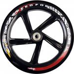 Koloběžka Authentic sports skládací (černá/červená/žlutá ), průměr kol 205 mm