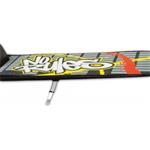 Koloběžka Authentic sports skládací (černá/červená/žlutá ), průměr kol 205 mm