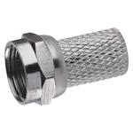 Konektor F vidlica pre koax CB50, CB100, 10 ks