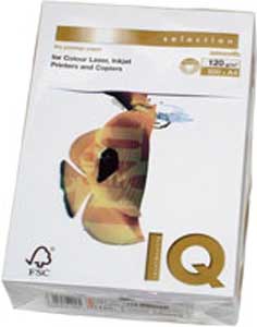 Kopírovací papier MONDI biely 120g A4 IQ Selection