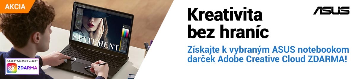 Kreativita bez hraníc s ASUS a Adobe