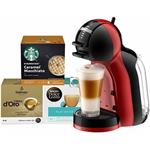 Krups KP120H31 NDG Mini Me, kapsulový kávovar, čierna/červená