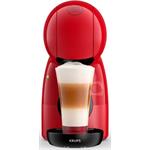 Krups Nescafé Dolce Gusto Piccollo XS, kapsulový kávovar, červený