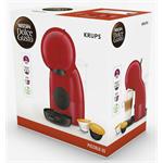 Krups Nescafé Dolce Gusto Piccollo XS, kapsulový kávovar, červený