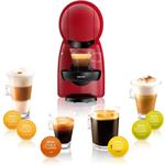 Krups Nescafé Dolce Gusto Piccollo XS, kapsulový kávovar, červený