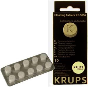 Krups XS300010, čistiace tablety