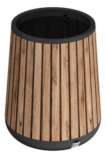 Kvetináč Keter Deco Conic walnut