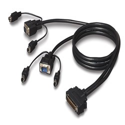 KVM kábel Belkin OmniView Pro3, PS/2, 3m