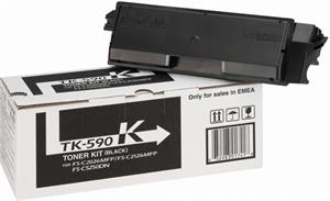 Kyocera TK-590K, čierny, 7000 strán